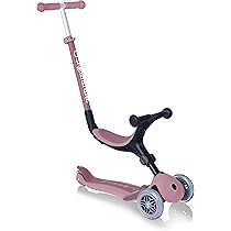 スポーツ GLOBBER GO-UP DELUXE Sit-and-Ride Scooter: GO•UP DELUXE LIGHTS – Globber